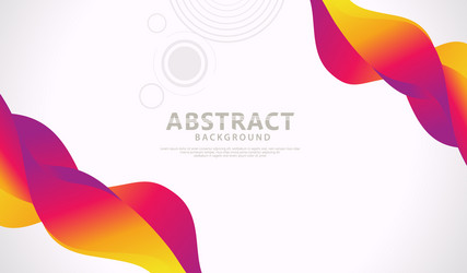 abstract background with moving colorful dynamic vector image