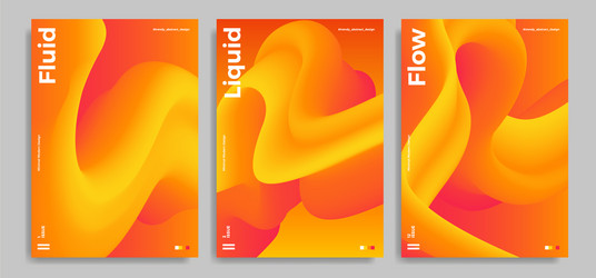 Abstract Flow Shapes - Dynamic Gradient vector image
