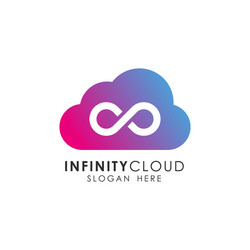 Infinity logo Royalty Free Vector Image - VectorStock