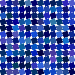 blue angular square pattern design background vector