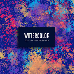 Watercolor Splatter Grunge Background Vector Image