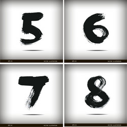 Graffiti Numbers Vector Images (over 4,400)
