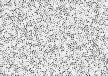 Gradient halftone dots horizontal background vector