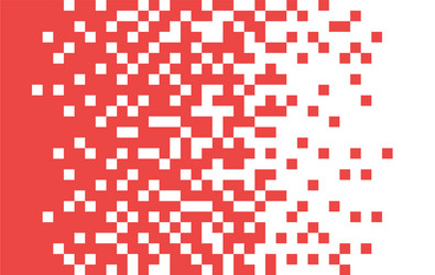 Pixel grid background abstract geometric mosaic vector