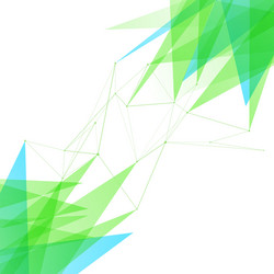 abstract connection lines structure background vector image