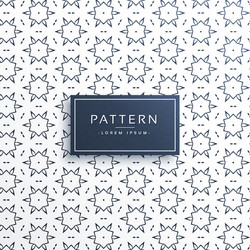 Abstract shape line pattern background vector