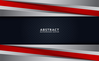 modern dark background combine with 3d overlap vector image