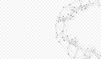 global network connection idea template abstract vector image
