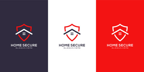 Fast guard lock shield logo icon Royalty Free Vector Image