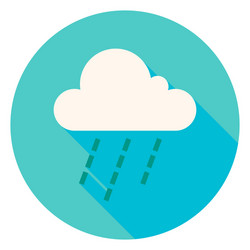Cloud object icon Royalty Free Vector Image - VectorStock