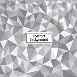 Polygon abstract background vector