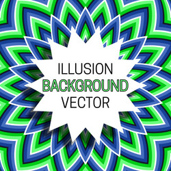 jagged round frame with shadow on background vector image