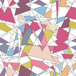 geometric seamless simple colorful minimalistic vector image