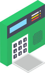 intercom design vector