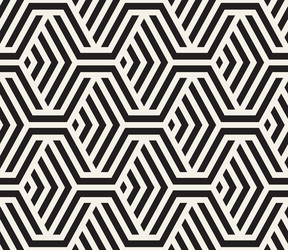 seamless pattern repeating geometric elements vector image