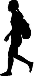Woman Women Nude Female Silhouette Girl Sexy Figure Body Naked Vector