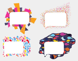 frames and borders whimsical design vector image