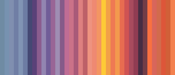 pattern of vertical stripes in a gradient hues vector image