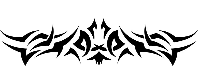 Tribal tattoo vector