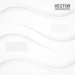 white background curve vector image