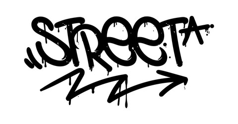 Street Graffiti Tag Art Vector Image