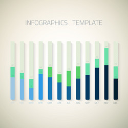 web infographic timeline bar template layout could vector image