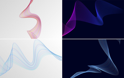 use these backgrounds to add a unique touch vector image