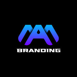 Letter ae electric logo design Royalty Free Vector Image