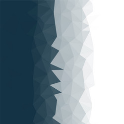 Triangular low poly mosaic abstract pattern vector