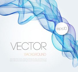 Abstract wave template background brochure design Vector Image