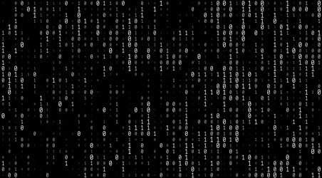 Binary Number Texture vector image