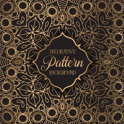 elegant pattern background vector image