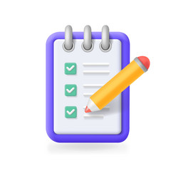 to do list icon with check mark notepad checklist vector