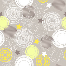 Seamless background pattern with abstract vector