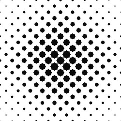 abstract curved octagon pattern background vector image