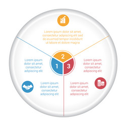 Data Visualization - Pie Chart Analysis vector image