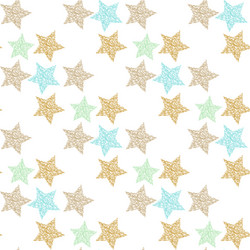 Seamless pattern with hand-drawn and texture vector