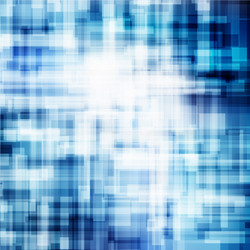 Abstract geometric blue lines overlap layer vector