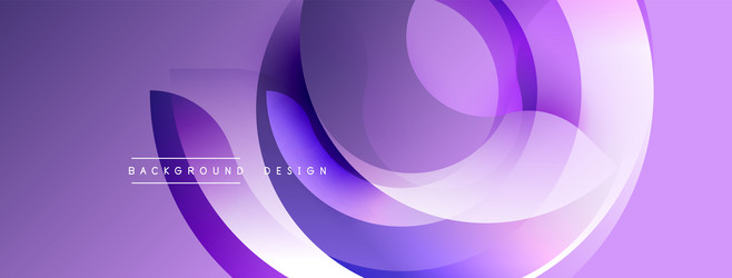 abstract purple design features overlapping vector image