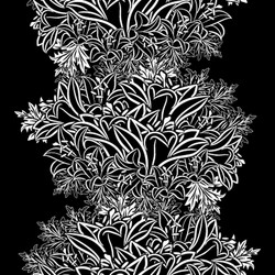 seamless monochrome pattern vector image