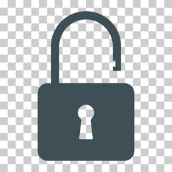 lock classic design icon keyhole web button shape vector image