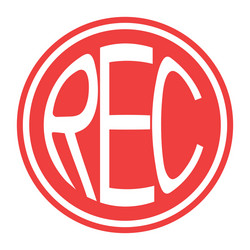 Round red icon rec button record vector