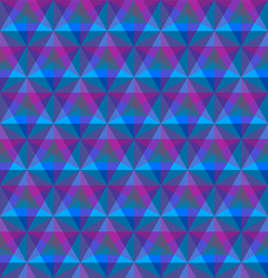 triangular geometric seamless pattern vector image