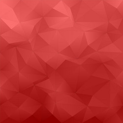 Red abstract irregular triangle pattern background vector