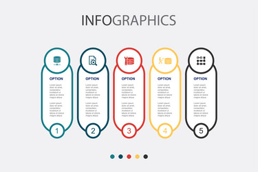 database data analysis engineering vector image
