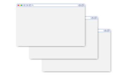 browser windows window internet concept vector
