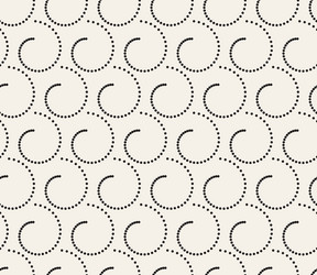 seamless pattern repeating geometric elements vector image