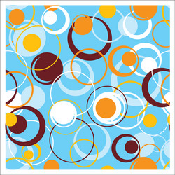 Batik design style patterns are same for fabric vector