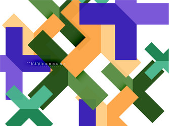 Multicolored abstract geometric shapes geometry vector