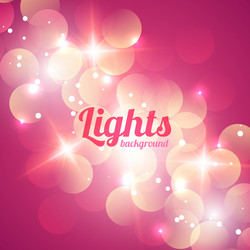 bokeh abstract light background vector image
